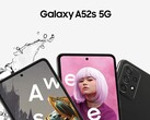 O Galaxy A52 5G. (Fonte: Samsung)