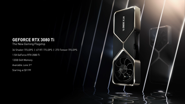 NVIDIA GeForce RTX 3080 Ti. (Fonte: NVIDIA)
