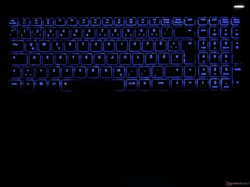 Iluminação do teclado