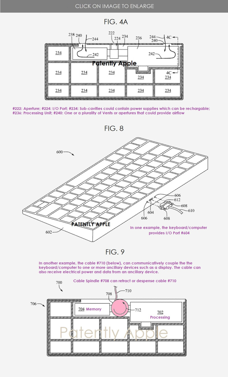 Apple pode virar o projeto Mac em uma nova direção em breve. (Fonte: USPTO via PatentlyApple)