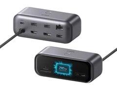 O hub Nano USB-C da Anker (10 em 1, 240 Hz, tela) será lançado no outono de 2026
