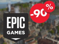 Até 9 de abril, há um desconto de 90% em Anno 1800 na Epic Games Store (Fonte da imagem: Steam / Epic Games)