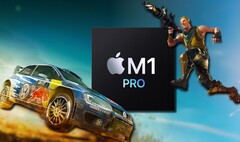 O Apple M1 Pro deve lidar facilmente com sessões de jogos casuais para usuários de 2021 MacBook Pro. (Fonte da imagem: Apple/Codemasters/Epic - edited)