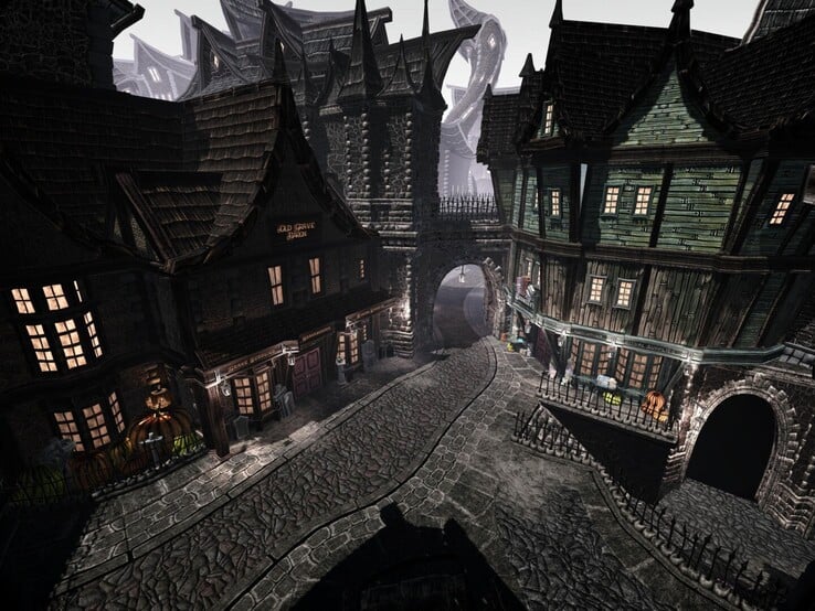 Este é Nightmare Alley – embora, à primeira vista, possa facilmente ser confundido com Knockturn Alley de Harry Potter.