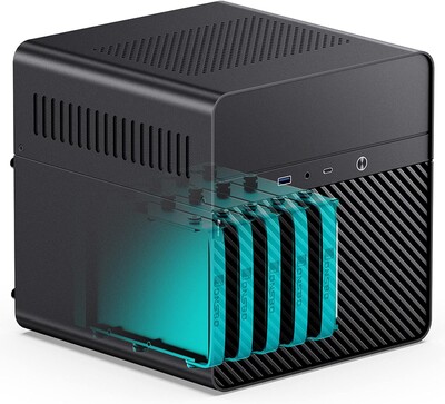 O Jonsbo N2 é um excelente gabinete para NAS, mas é caro. É melhor comprar quando estiver em promoção (Fonte: Amazon)