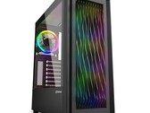 Sharkoon RGB Wave ATX caixa com painel frontal de onda 3D (Fonte: Sharkoon)