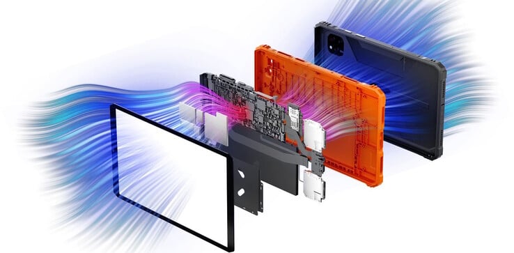 O sistema de resfriamento foi projetado para evitar o estrangulamento. (Fonte da imagem: Blackview)