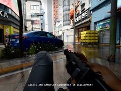 Sistema de movimento do Modern Warfare 4 mostrando o jogador deitado de bruços.