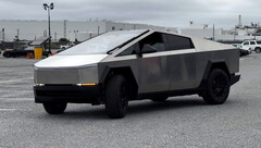 Protótipo do Cybertruck da Tesla (imagem: rickster902/Cybertruck forums)