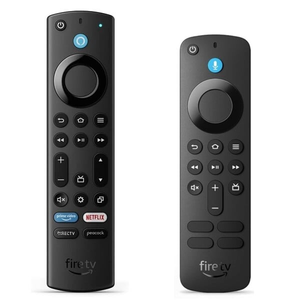 Alexa Voice Remote Enhanced (L) e Alexa Voice Remote (L). (Fonte da imagem: Amazon)