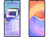 Uma aproximação de como será o Galaxy Z Flip3. (Fonte de imagem: Ice Universe)