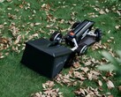 O robô cortador de grama EcoFlow Blade também pode varrer folhas e galhos. (Fonte da imagem: EcoFlow)