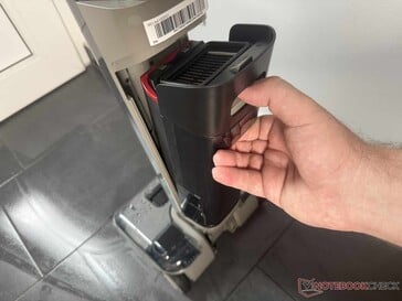 Remoção do tanque de águas residuais