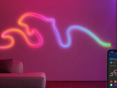 O Govee Neon Rope Light 2 é 14% mais flexível do que seu antecessor. (Fonte da imagem: Govee)