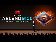 Anúncio do chip Ascend 910C AI. (Fonte da imagem: Huawei)