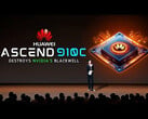 Anúncio do chip Ascend 910C AI. (Fonte da imagem: Huawei)
