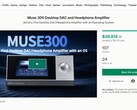 Situação do financiamento do Muse 300 no Kickstarter em 30 de junho de 2026