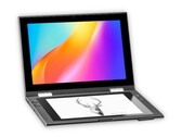 O OkPad combina uma tela E Ink com um LCD. (Fonte da imagem: Bluegen)