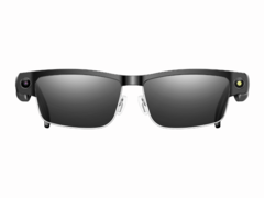 Os óculos inteligentes Airview da Rollme têm duas opções de lentes no lançamento, transparente e colorida (foto). (Fonte da imagem: Rogbid)