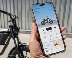 A e-bike Segway Xyber Air permite o desbloqueio automático e o rastreamento remoto.