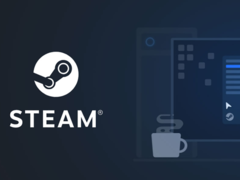 Arte promocional com o logotipo do Steam (fonte da imagem: Valve)