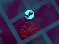 O banner do Steam Early Access é mostrado (Fonte da imagem: Steam com edições)