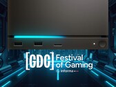O banner da Steam Machine na GDC é exibido