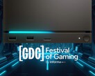 O banner da Steam Machine na GDC é exibido
