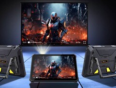 Active 12 Pro: Tablet robusto vem com projetor. (Fonte da imagem: Blackview)