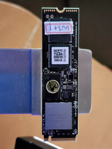 Protótipo PCIe Gen5 NVMe SSD com controlador Phison E26 e Micron 232-layer B58R NAND. (Fonte da imagem: Hardware do Tom)