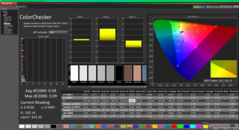 ColorChecker após a calibração