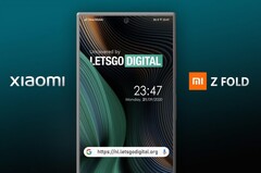 "Xiaomi Mi Z Fold". (Imagem de origem: LetsGoDigital)