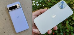 O suposto iPhone 17 'Slim' supostamente realocará o módulo da câmera para a posição superior central, semelhante ao Pixel Pro. (Fonte: Notebookcheck)