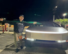 Tesla Cybertruck em uma viagem de carro do Texas à Califórnia (Imagem: Dennis Wang)