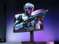 O monitor para jogos Titan Army P276MX Ultra 5K com tecnologia mini-LED possui um painel de 27" com 2.304 zonas de escurecimento.