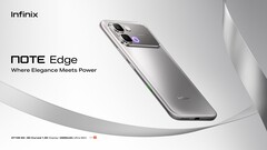 O Infinix Note Edge tem 7,2 mm de espessura e pesa 185 gramas (Fonte da imagem: Infinix)