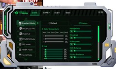 Aplicativo: Perfis de imagem