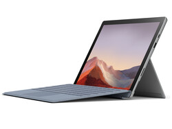 O Microsoft Surface Pro 7 Plus, fornecido pela Microsoft Alemanha.