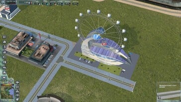 Na foto: uma captura de tela do jogo City Life 2008.