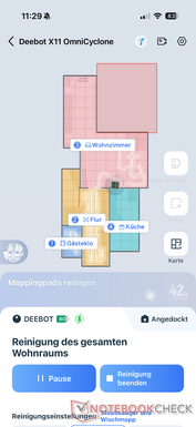 Visão geral e progresso ao vivo