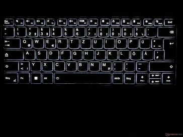 Iluminação do teclado