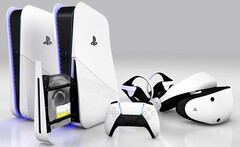 Até setembro de 2023 poderia haver um console PlayStation 5 retrabalhado nas prateleiras. (Imagem do conceito PS5 Slim: VR4Player.fr)