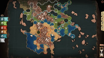 Na imagem: uma captura de tela do jogo “Ozymandias: Bronze Age Empire Sim”.