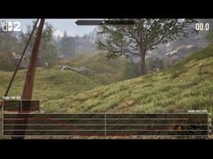 Uma captura de tela da versão para Nintendo Switch 2 de *The Elder Scrolls IV: Oblivion Remastered* em ação