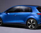 O VW ID.2 X pode parecer bem diferente do VW ID. 2all que é retratado aqui (Imagem: Volkswagen)