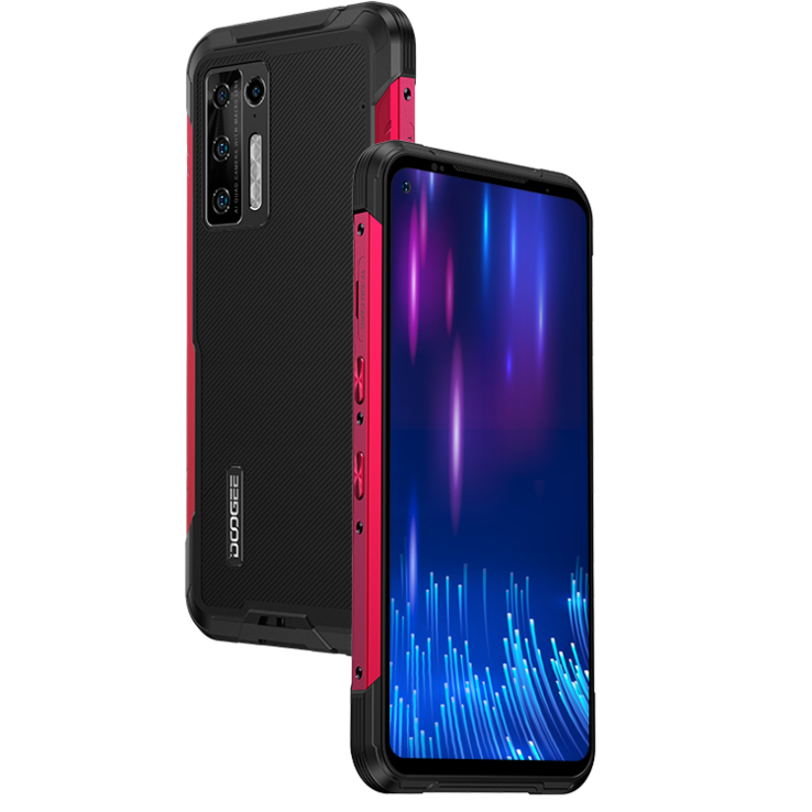 O DOOGEE S97 Pro em Lava Red. (Fonte: DOOGEE)