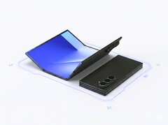 A Galaxy Z TriFold (foto) foi recentemente recolocada em estoque após ter sido 