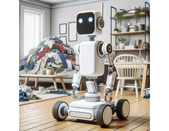 O sistema de IA do OK-Robot só consegue pegar 58,5% dos objetos em casas particularmente desarrumadas (imagem simbólica: DALL-E / AI)