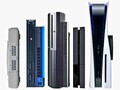 A PlayStation 5 se destaca em design e tamanho. (Fonte de imagem: Sony via Reddit - u/batgamerman)