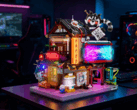 A nova loja de mangás da Lumibricks está iluminada